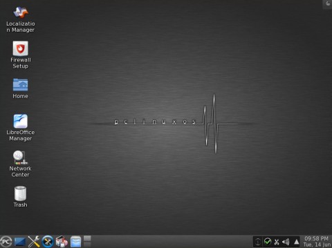 PCLOS-2011 KDEデスクトップ